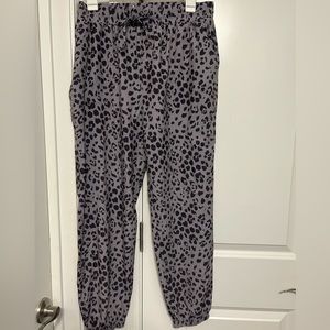 Leopard Print Joggers, Size:Women’s Medium, Brand:Zac & Rachel